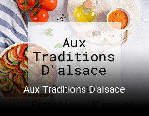 Aux Traditions D'alsace