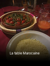 La table Marocaine