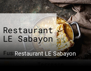 Restaurant LE Sabayon