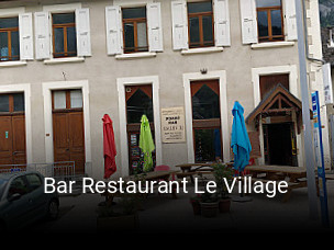 Bar Restaurant Le Village