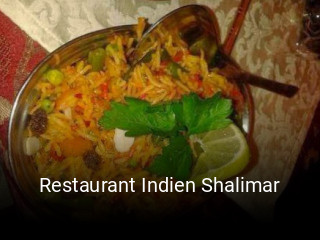 Restaurant Indien Shalimar