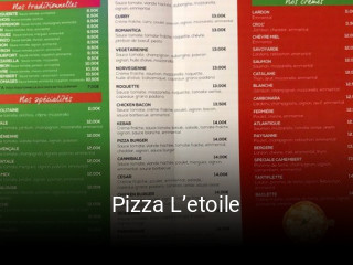 Pizza L’etoile