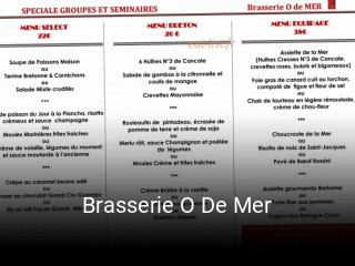 Brasserie O De Mer