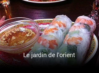 Le jardin de l'orient