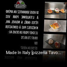 Made In Italy [pizzeria Tavola Calda]