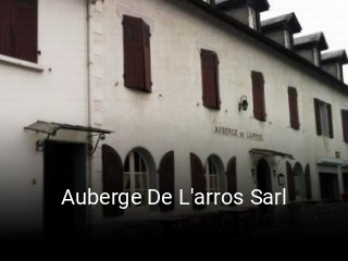 Auberge De L'arros Sarl