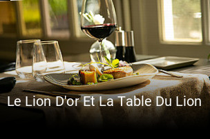 Le Lion D'or Et La Table Du Lion