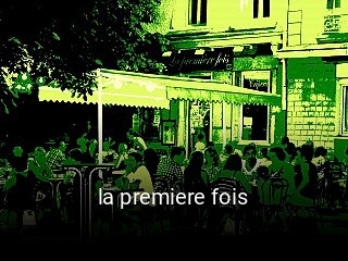 la premiere fois