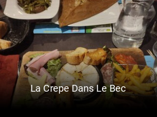 La Crepe Dans Le Bec