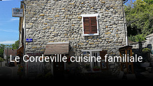 Le Cordeville cuisine familiale