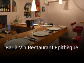 Bar à Vin Restaurant Épithèque