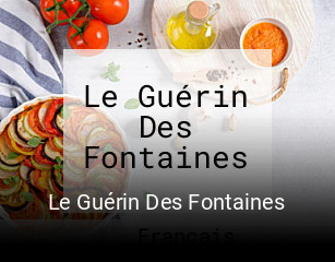 Le Guérin Des Fontaines