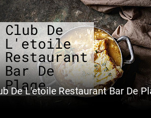 Club De L'etoile Restaurant Bar De Plage