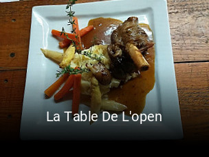 La Table De L'open