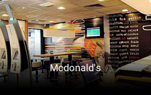 Mcdonald's