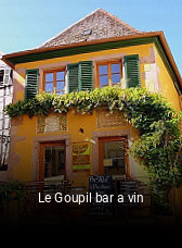 Le Goupil bar a vin