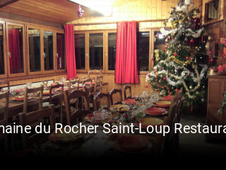 Domaine du Rocher Saint-Loup Restaurant