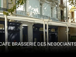 CAFE BRASSERIE DES NEGOCIANTS