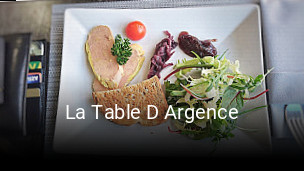 La Table D Argence