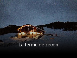 La ferme de zecon