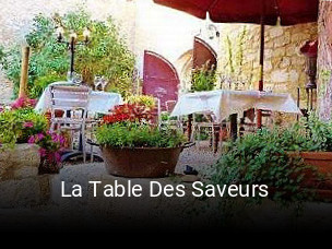 La Table Des Saveurs