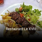 Restaurant Le XVIII