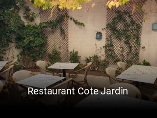 Restaurant Cote Jardin