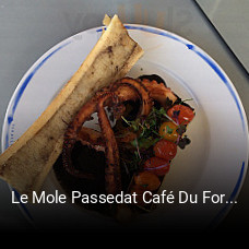 Le Mole Passedat Café Du Fort