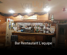 Bar Restaurant L'equipe