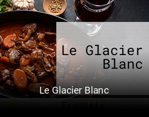 Le Glacier Blanc