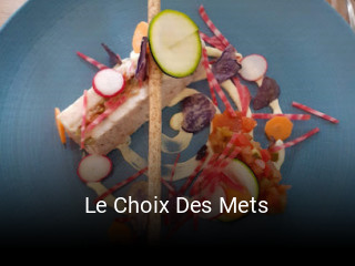 Le Choix Des Mets