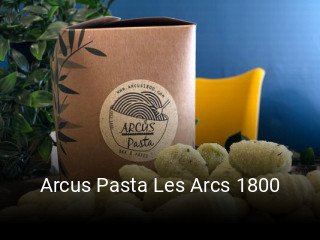 Arcus Pasta Les Arcs 1800