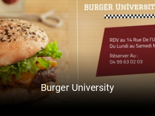 Burger University