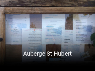 Auberge St Hubert