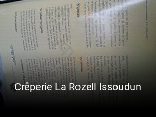 Crêperie La Rozell Issoudun