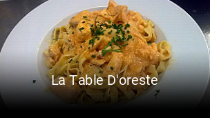 La Table D'oreste