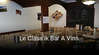 Le Class'ik Bar A Vins