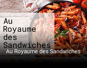 Au Royaume des Sandwiches