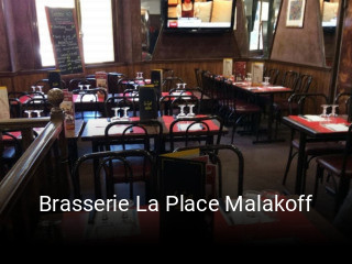 Brasserie La Place Malakoff