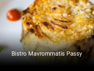 Bistro Mavrommatis Passy