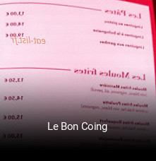 Le Bon Coing