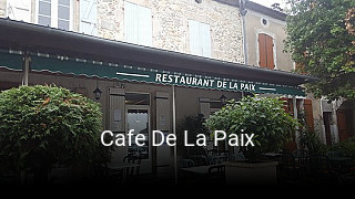 Cafe De La Paix