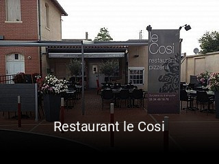 Restaurant le Cosi