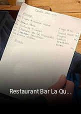 Restaurant Bar La Quebotte