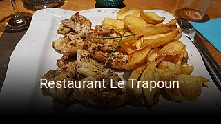 Restaurant Le Trapoun